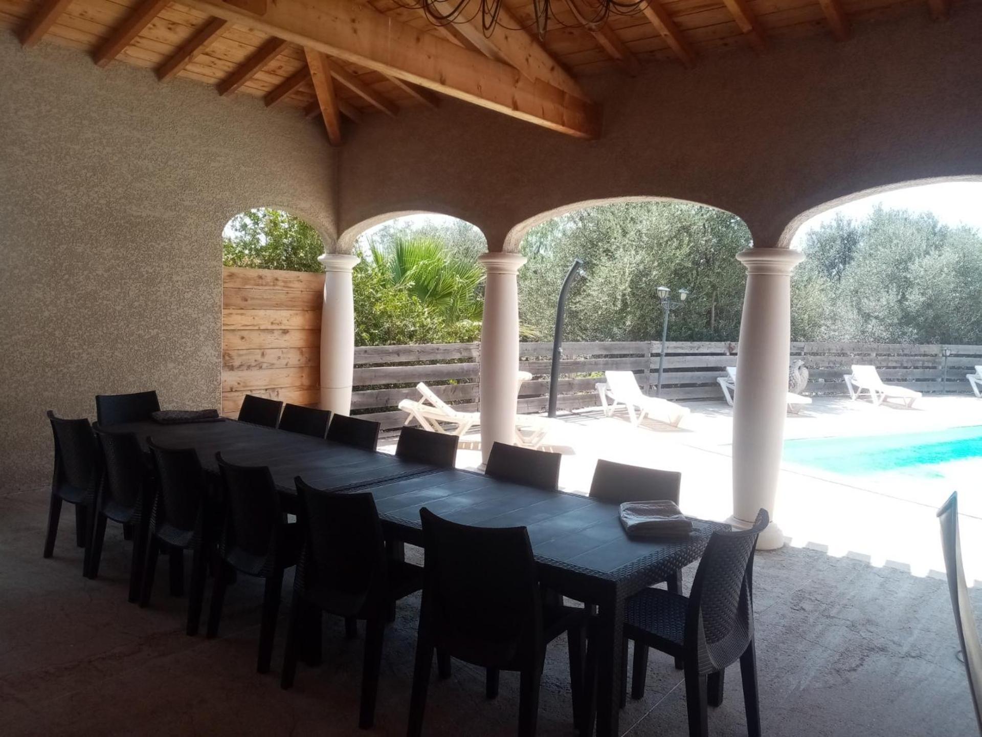 Bienvenue A L Hacienda Villa Magalas Exterior foto